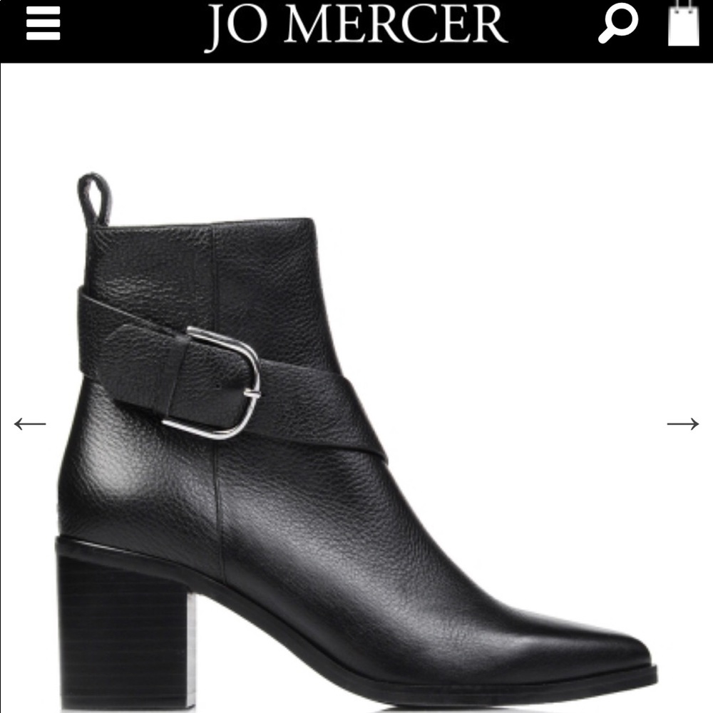 Joe Mercer Alpha Ankle Boot - NWT - black size 42